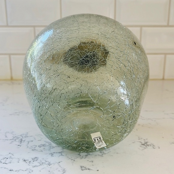 Large Clear Glass Apple Figurine - Picture 10 of 16